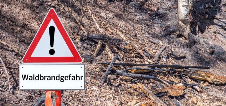 Nach Regen: Gefälle bei Brandgefahr in MV