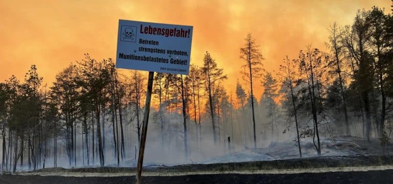 Lübtheen: Ortschaft evakuiert – Katastrophenfall ausgerufen