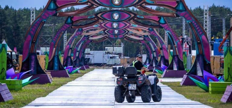 Festival Airbeat One wegen Sturmwarnung verspätet gestartet