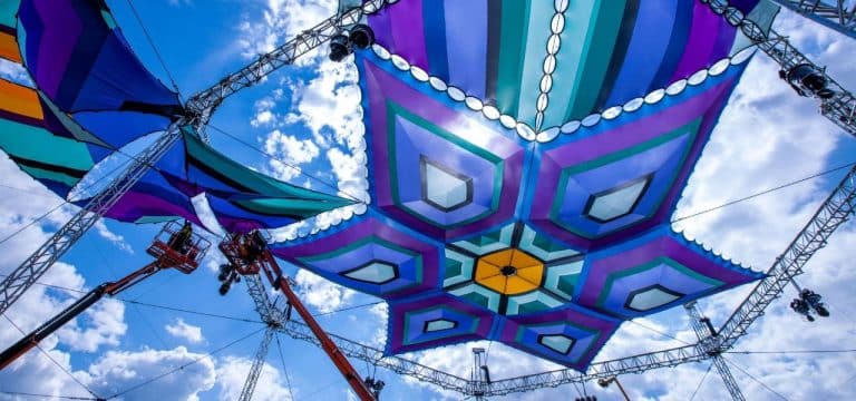 Anreisetag beim Elektro-Festival Airbeat One