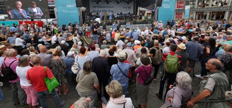 MV-Tag in Neubrandenburg: Mecklenburg-Vorpommern hat gefeiert