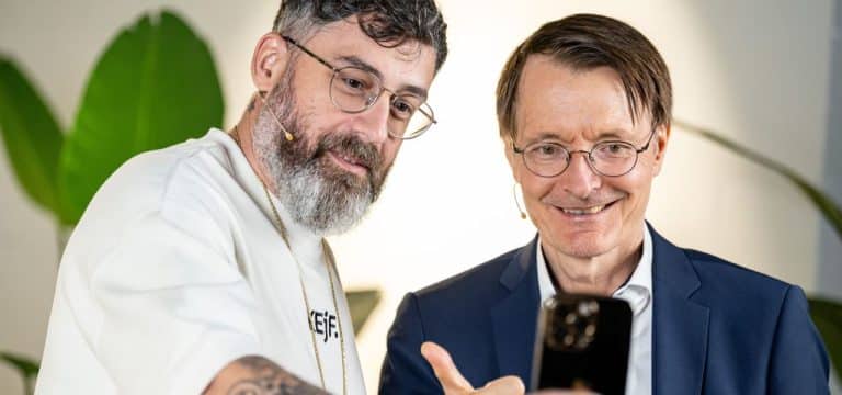 Sido und Lauterbach plaudern über Cannabis-Legalisierung