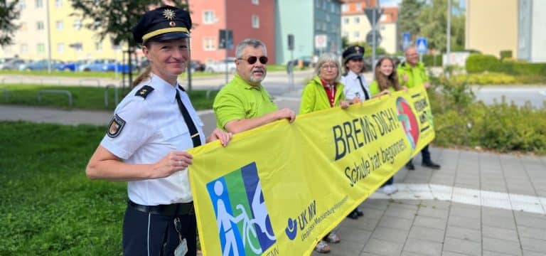 Verkehrssicherheitsaktion zum Schulanfang – „BREMS DICH! Schule hat begonnen!“