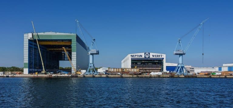 Heute Kiellegung für Marine-Tankschiff in Rostock