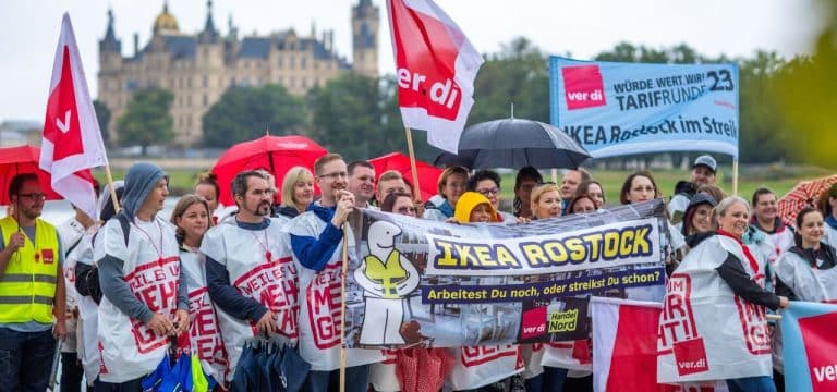 Schwerin: Beschäftigte im Einzelhandel streiken weiter