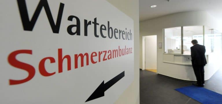 Anteil chronischer Schmerzpatienten über Bundesdurchschnitt