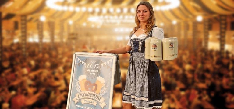 Wismar: Ein ganzes Wochenende „Oktoberfest“ in der Markthalle
