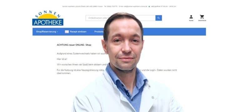 Podcast: Der neue Online-Shop der Wismarer „Sonnen-Apotheke“