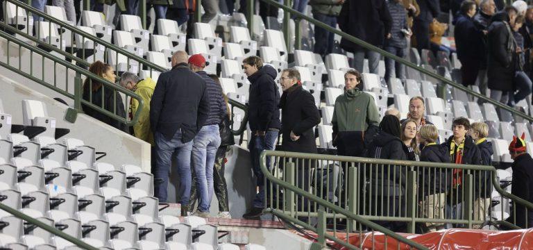 Attentat in Brüssel: EM-Quali-Spiel zwischen Belgien und Schweden abgebrochen