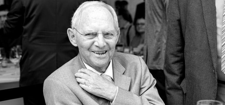 „Friedlich eingeschlafen“ Wolfgang Schäuble ist tot