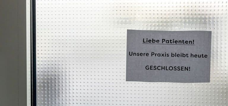 Protestaktion der Ärzte: Tausende Praxen sollen zwischen den Jahren geschlossen bleiben