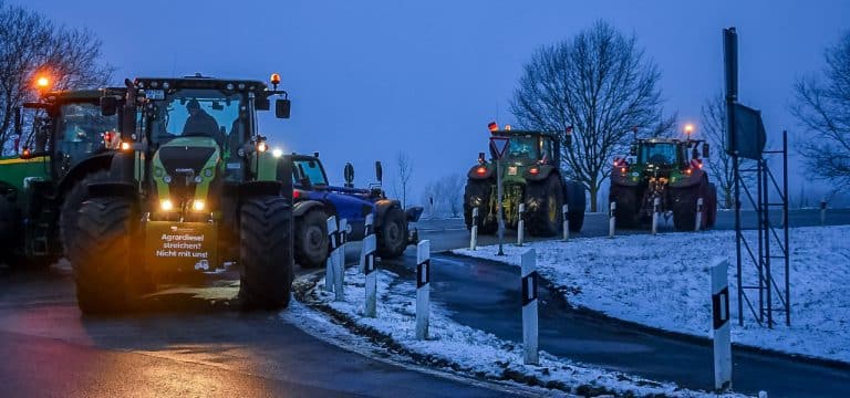 Bauernproteste: Landesweite Blockaden in M‑V angekündigt