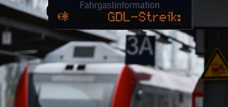 Lokführerstreik beginnt: Einschränkungen auch in Mecklenburg-Vorpommern