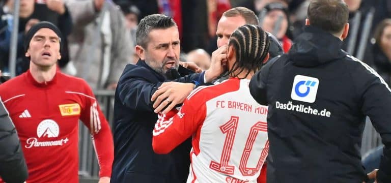 Nach Attacke gegen Leroy Sané: DFB sperrt Union-Coach Bjelica für drei Spiele