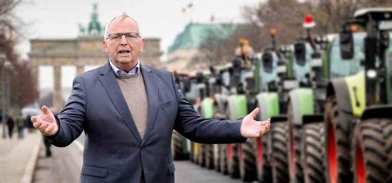 Bauernprotest: Landwirte aus MV mit bei Kundgebung in Berlin