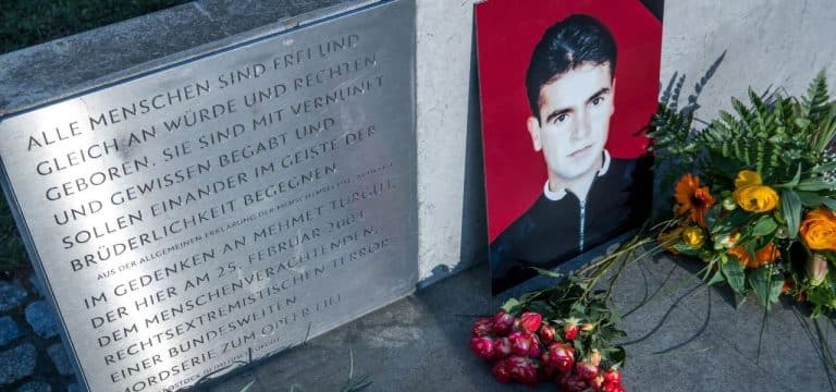 Gedenkveranstaltung für NSU-Mordopfer Turgut in Rostock