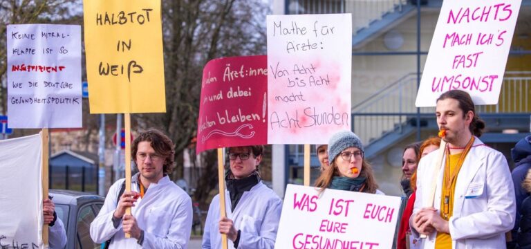 Erneuter Warnstreik an Unikliniken in Rostock und Greifswald