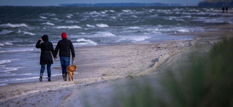 Ostsee vor Darß mit unbekannter Substanz verschmutzt