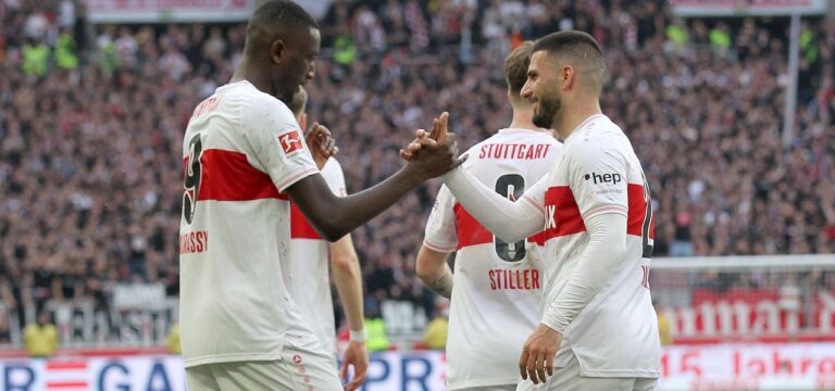 3:3-Ausgleich in 90.+8: Stuttgart rettet sich in wilder Schlussphase zum Remis