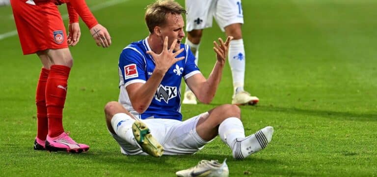 Trauer mit langem Anlauf: Darmstadt 98 steht als erster Bundesliga-Absteiger fest