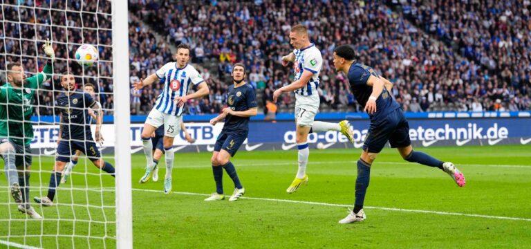 Hertha BSC macht Hochrisikospiel zum Schützenfest: Hansa geht in Berlin unter