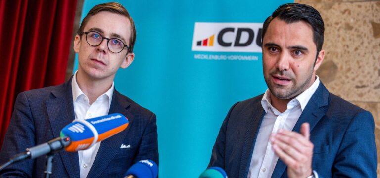 Vorstellung als Generalsekretär: Amthor erleidet Schwächeanfall bei CDU-PK in Schwerin