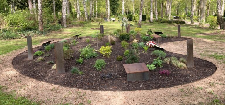 Neues Gemeinschaftsgrabfeld auf dem Friedhof in Wismar