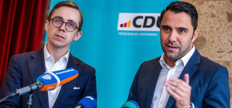 CDU in MV stellt Führungspersonal neu auf