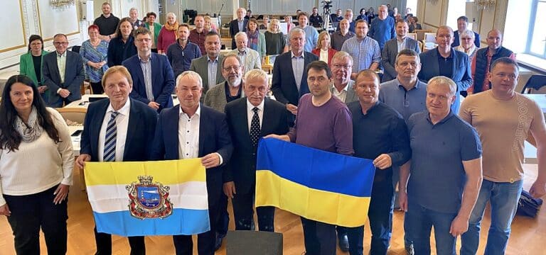 Gäste aus Tschornomorsk zum ersten Mal in Wismar