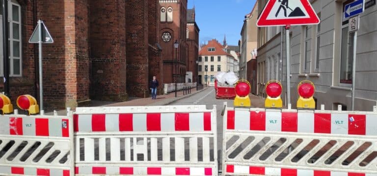 Wismar: Straße “Bei der Klosterkirche” wird am Freitag wieder freigegeben