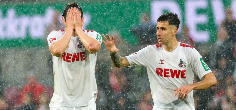 Sonntag schon alles verloren?: Der FC Köln ist dem Bundesliga-Abstieg bedrohlich nah