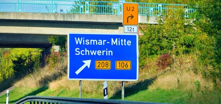 A20 Wismar-Mitte: Verkehrseinschränkungen aufgrund von Instandhaltungsarbeiten