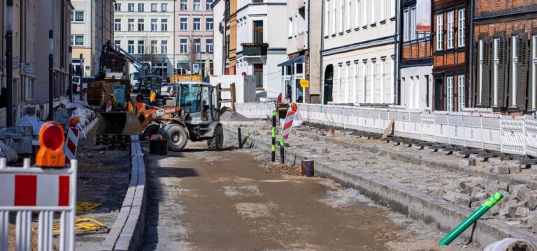 Tiefbau brummt – Wohnungsbau weiterhin im Keller