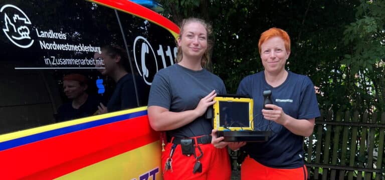 Ultraschallgeräte für den Rettungsdienst Nordwestmecklenburg