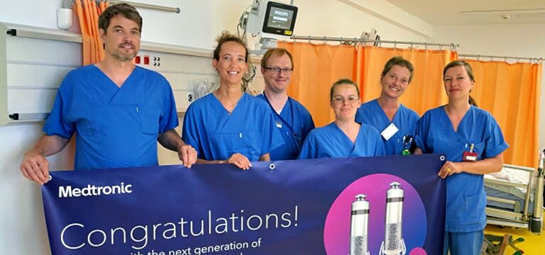 Erste Implantation der neuen Generation von Mini-Herzschrittmacher im Sana HANSE-Klinikum Wismar