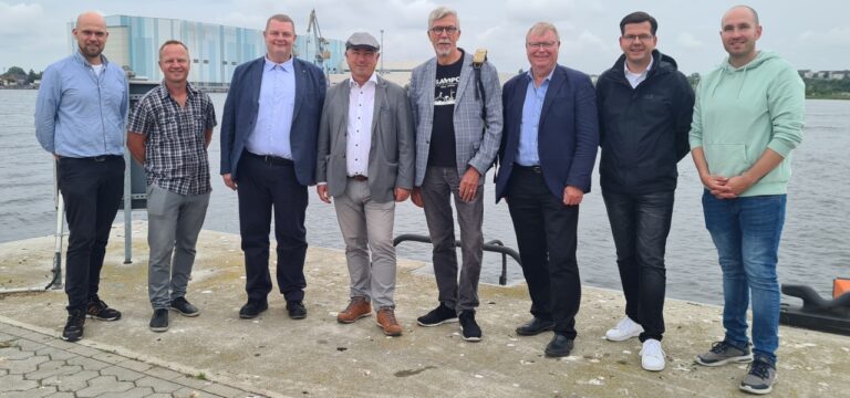 Bürgermeister aus der finnischen Partnerstadt Kemi zu Besuch in Wismar