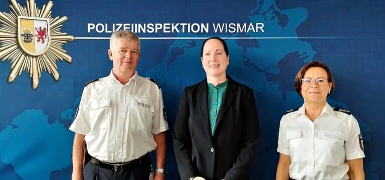 Podcast: Neue Führungsgruppenleiterin der Polizei Wismar stellt sich vor