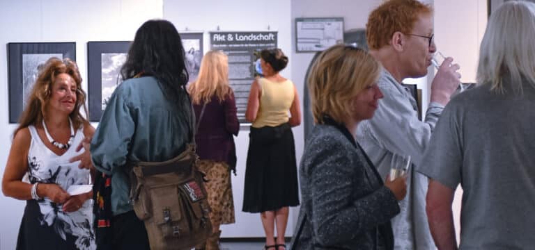 Ausstellung „Akt & Landschaft“ von Klaus Ender im „Schabbell“ eröffnet