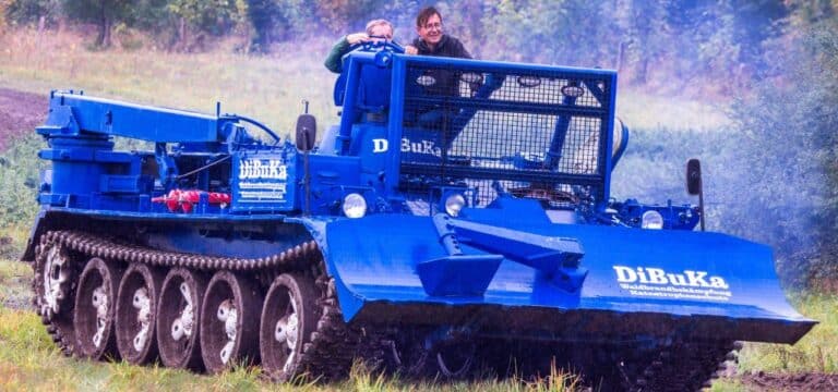 Bergepanzer in Schwerin im Einsatz für den Artenschutz