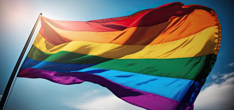 Hunderte bei Demo gegen Verbannung der Regenbogenflagge