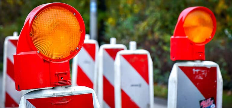 Verkehrsbehinderungen auf der Osttangente in Wismar
