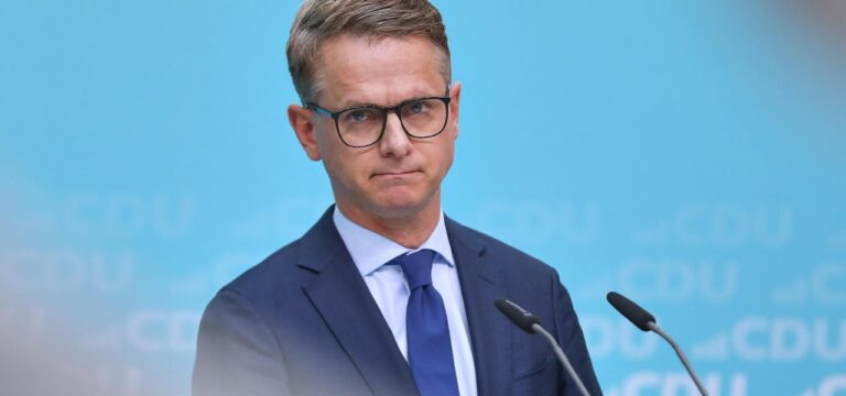 „Vorwürfe sind nur Wahlkampf“: Linnemann schließt Minderheitsregierung unter CDU aus
