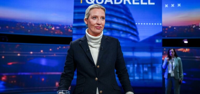 „Trump ist genau der Richtige“: Weidel lobt US-Präsident und seinen Vize