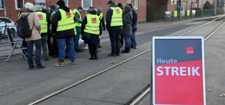 Verdi setzt Warnstreiks im Nahverkehr von MV fort