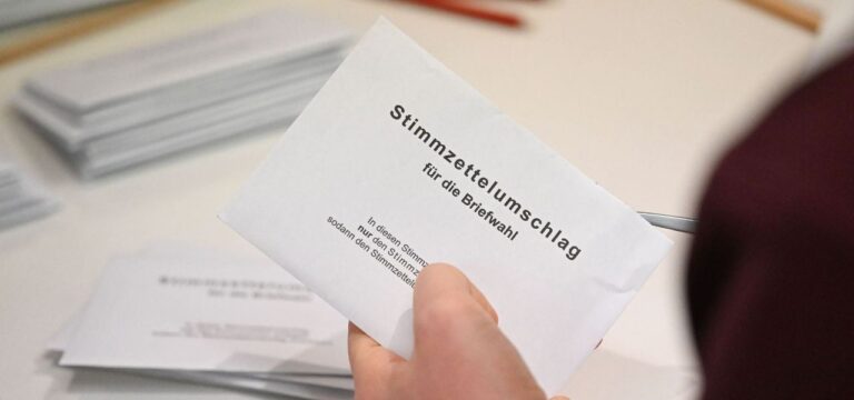 Wahlbriefe zu spät bei den Kommunen eingegangen