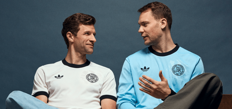 Wie einst Müller und der Kaiser: DFB-Team sorgt mit Retro-Trikot für Aufsehen