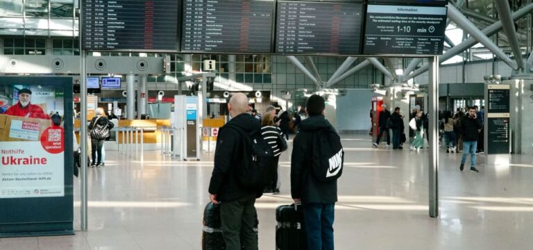 510.000 Passagiere betroffen: Warnstreik legt wichtige deutsche Flughäfen lahm
