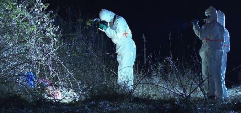 Mordermittler, Drohnen, Spezialfahnder in Rostock im Einsatz – wegen einer Sexpuppe