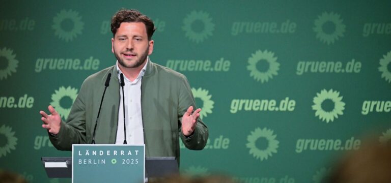 „Fehlt im Koalitionsvertrag“: Grünen-Chef Banaszak mahnt Klimageld an