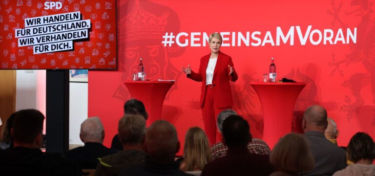 Schwesig: SPD muss Wahlschlappe aufarbeiten – kein Weiter so